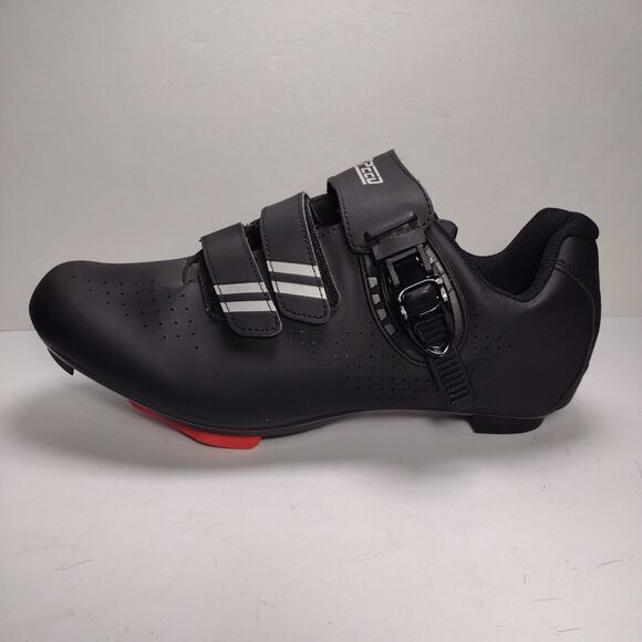 Speed Mens Cycling Shoes Black EU Size 45 (10.5-11) - Picture 1 of 14